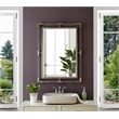 Meridian Furniture Ghost Chrome Mirror