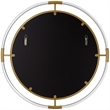 Meridian Furniture Ghost Gold Mirror