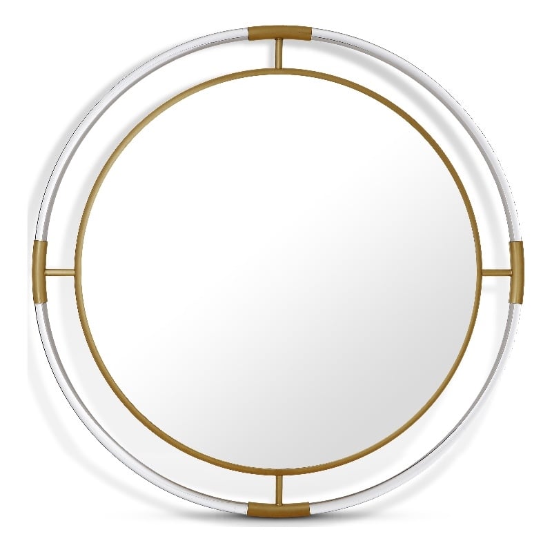 Meridian Furniture Ghost Gold Mirror