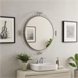 Meridian Furniture Ghost Chrome Mirror
