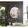 Meridian Furniture Ghost Chrome Mirror