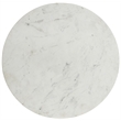 Meridian Furniture Emery White Marble Dining Table