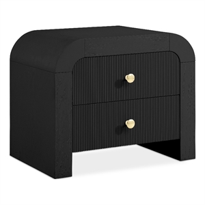 Meridian Furniture Artisto Black Night Stand