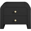 Meridian Furniture Artisto Black Night Stand