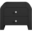 Meridian Furniture Artisto Black Night Stand