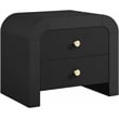 Meridian Furniture Artisto Black Night Stand