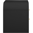 Meridian Furniture Artisto Black Night Stand
