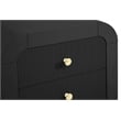 Meridian Furniture Artisto Black Night Stand