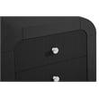 Meridian Furniture Artisto Black Night Stand