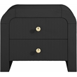 Meridian Furniture Artisto Black Night Stand