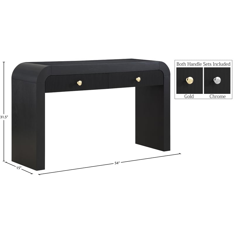 Meridian Furniture Artisto Black Console Table