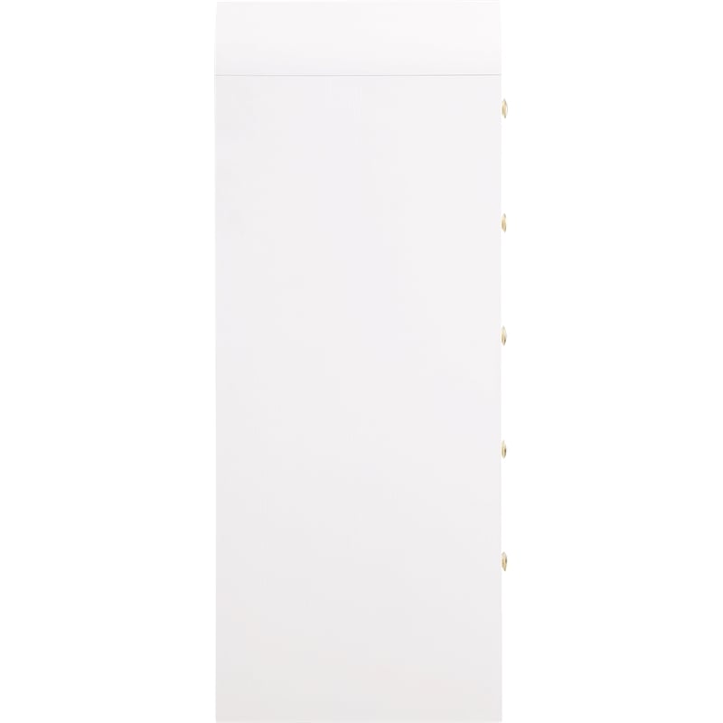 Meridian Furniture Artisto White Chest