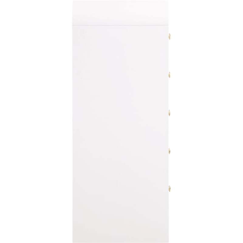 Meridian Furniture Artisto White Chest