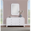 Meridian Furniture Artisto White Dresser