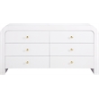 Meridian Furniture Artisto White Dresser