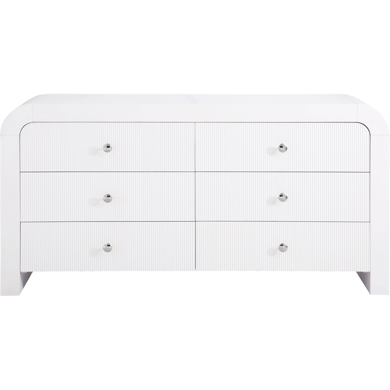 Meridian Furniture Artisto White Dresser
