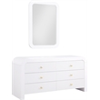 Meridian Furniture Artisto White Dresser