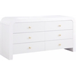 Meridian Furniture Artisto White Dresser