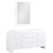 Meridian Furniture Artisto White Dresser