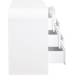 Meridian Furniture Artisto White Dresser