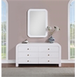 Meridian Furniture Artisto White Dresser