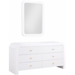 Meridian Furniture Artisto White Dresser