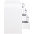 Meridian Furniture Artisto White Dresser