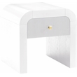 Meridian Furniture Artisto White End Table