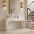 Meridian Furniture Artisto White Console Table