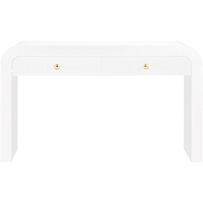 Meridian Furniture Artisto White Console Table