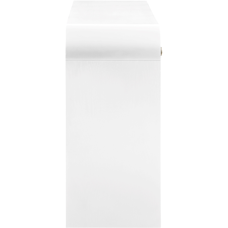 Meridian Furniture Artisto White Console Table