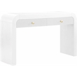 Meridian Furniture Artisto White Console Table