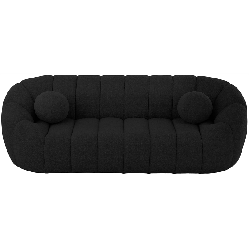 Meridian Furniture Elijah Boucle Fabric Sofa Meridian Furniture Elijah Boucle Fabric Sofa
