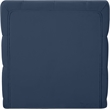 Meridian Furniture Tuft Navy Velvet Armless Chair