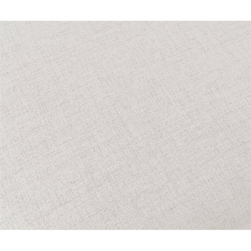 Meridian Furniture Miramar Cream Durable Linen Textured Modular Sofa