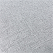Meridian Furniture Miramar Grey Durable Linen Textured Modular Sectional