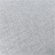 Meridian Furniture Miramar Grey Durable Linen Textured Modular Sectional