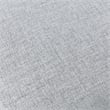 Meridian Furniture Miramar Grey Durable Linen Textured Modular Sectional