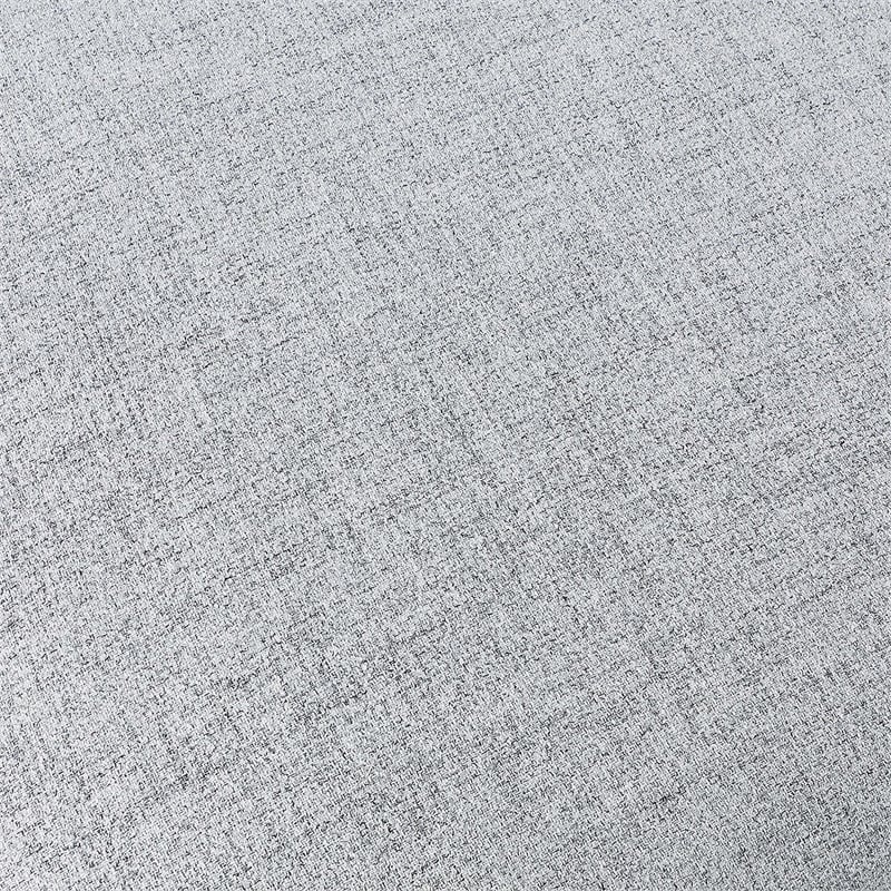 Meridian Furniture Miramar Grey Durable Linen Textured Modular Sectional