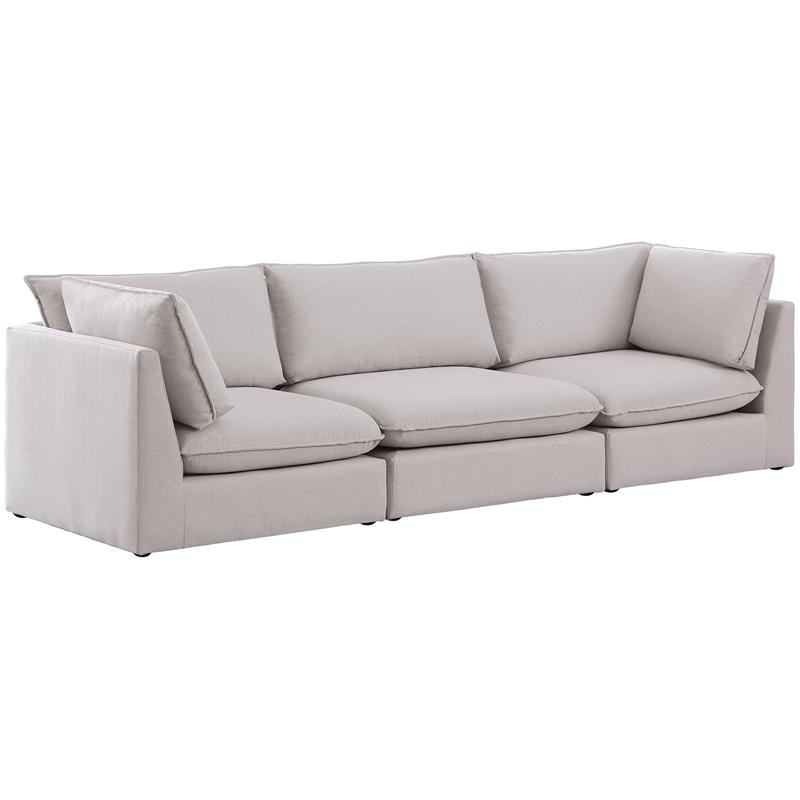 Meridian Furniture Mackenzie Linen 120 Meridian Furniture Mackenzie Linen 120