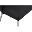 Meridian Furniture Logan Black Vegan Leather Dining Chair (Set of 2)