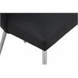 Meridian Furniture Logan Black Vegan Leather Dining Chair (Set of 2)