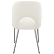 Meridian Furniture Logan Cream Vegan Leather Dining Chair (Set of 2)