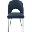 Meridian Furniture Logan Navy Vegan Leather Dining Chair