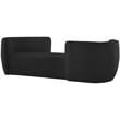Meridian Furniture Hilton Black Fabric Chaise