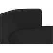 Meridian Furniture Hilton Black Fabric Chaise