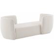 Meridian Furniture Hilton Cream Fabric Chaise