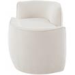 Meridian Furniture Hilton Cream Fabric Chaise