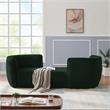 Meridian Furniture Hilton Green Fabric Chaise