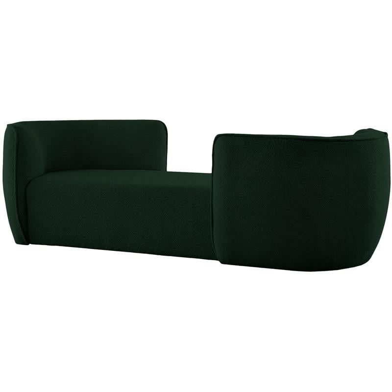 Meridian Furniture Hilton Green Fabric Chaise